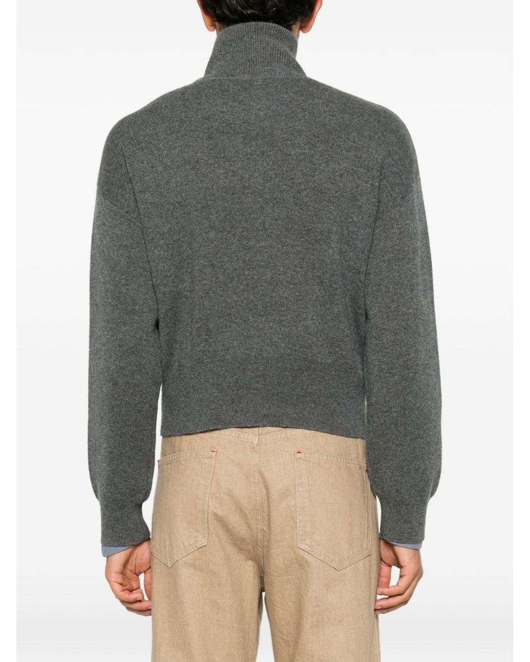 Extreme Cashmere Gray Cashmere Cardigan