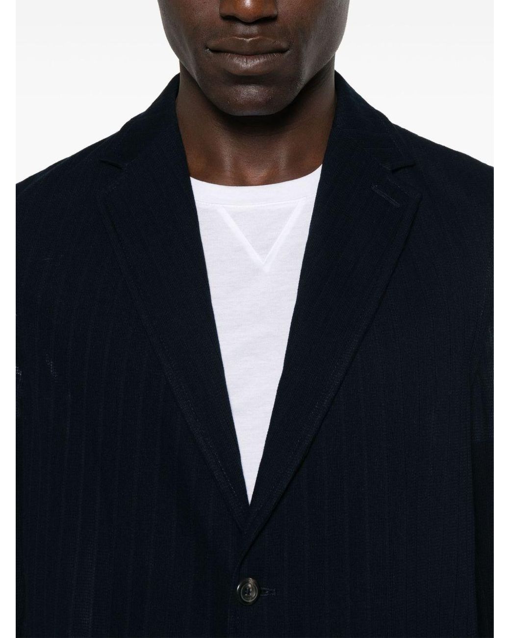 Circolo 1901 Blue Cotton Single-Breasted Jacket for men