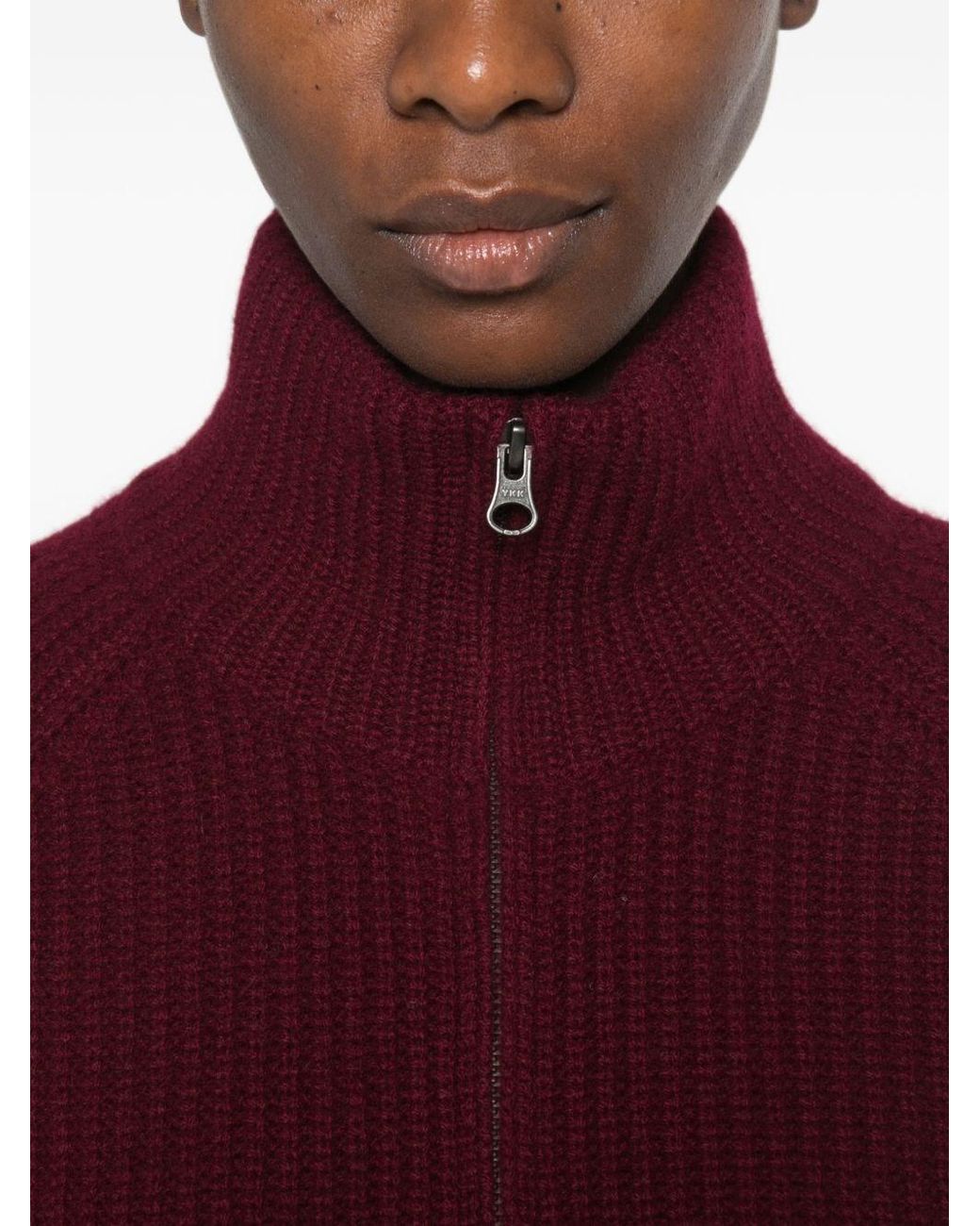 Lisa Yang Red Sadie Cashmere Cardigan