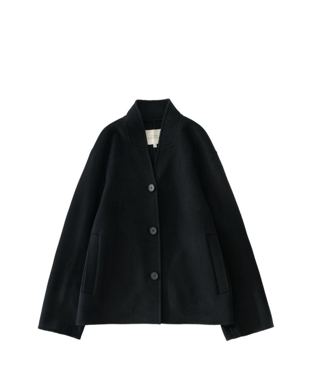 Studio Nicholson Black Wool Jacket By