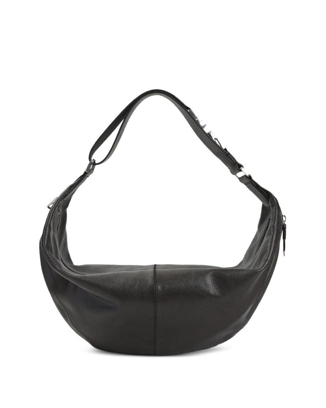Lemaire Black Quiver Leather Shoulder Bag
