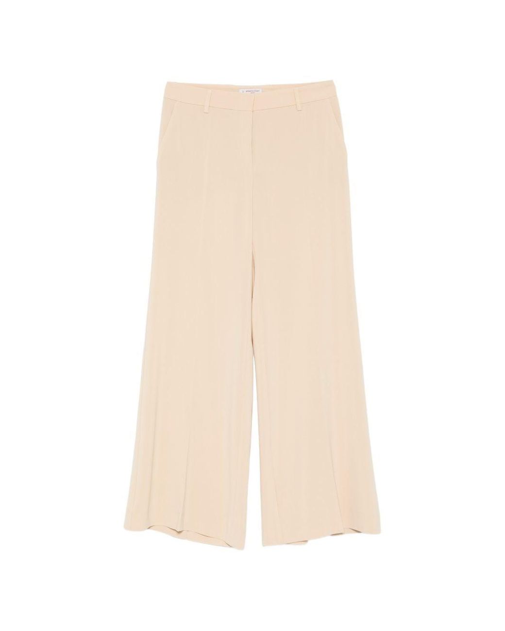 Alberto Biani White Cady Trousers