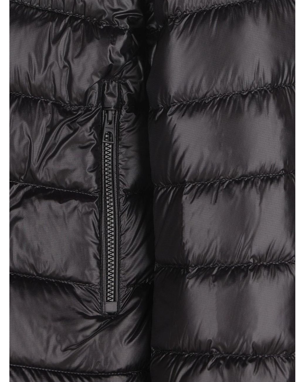 Moncler Black Sergesta Packable Short Down Jacket for men