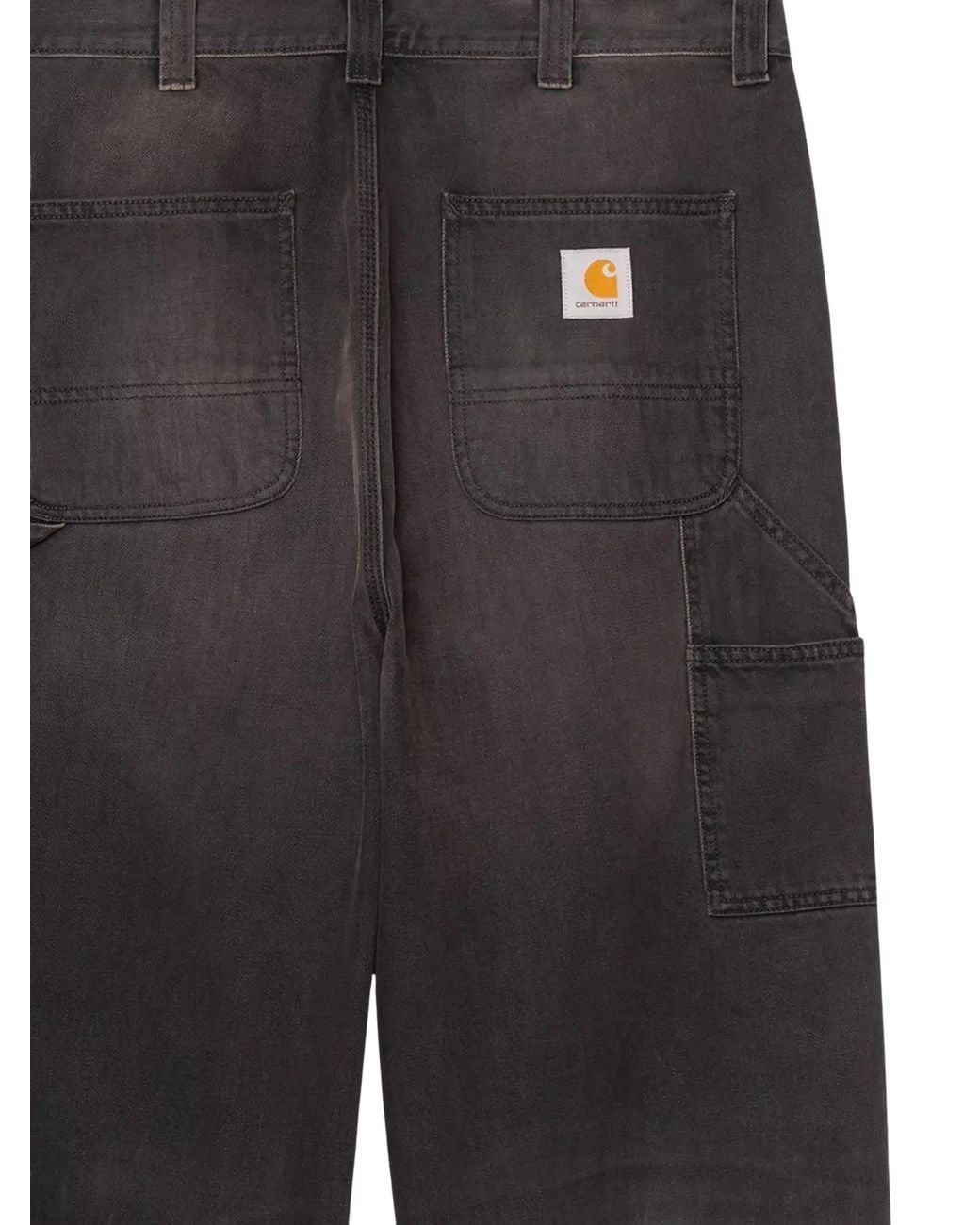 Carhartt Black Og Single Knee Pants Camano Jeans By for men