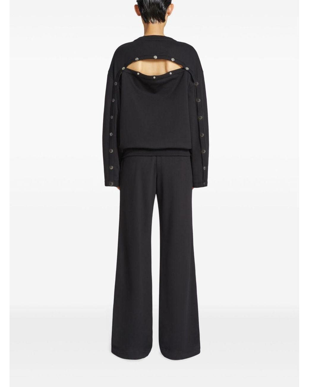 Dries Van Noten Blue Hartia Cotton Trousers