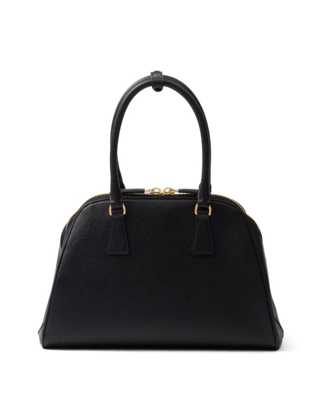 Borsa Tote Media di Prada in Black