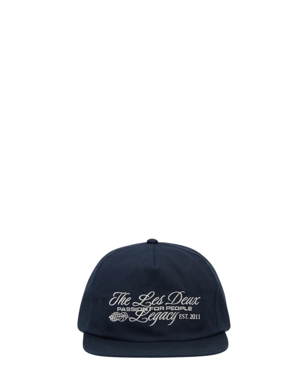 Les Deux Blue Legacy Letterman for men