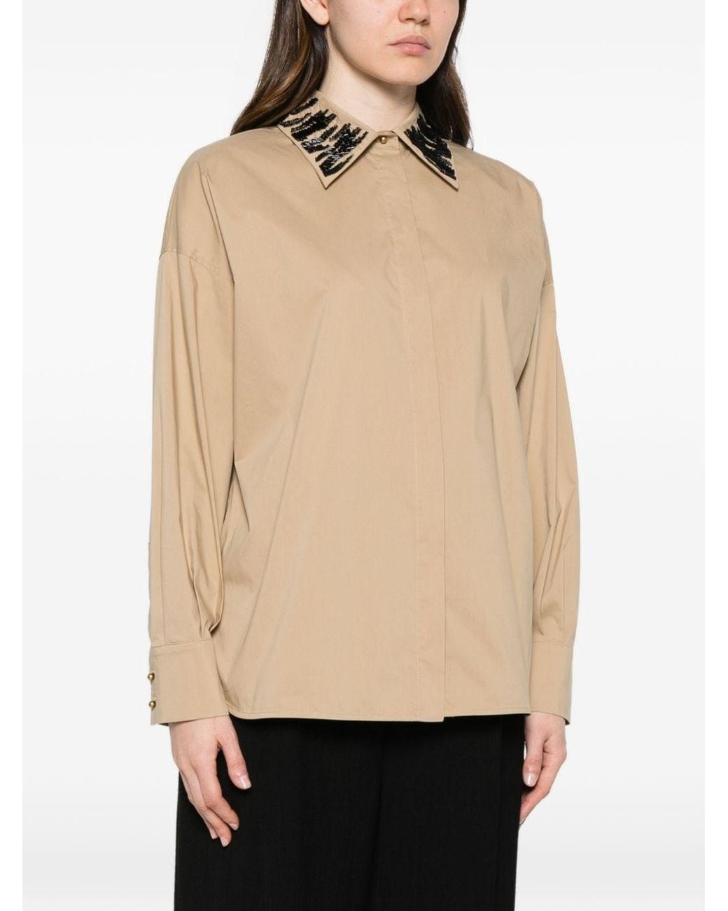 Max Mara Natural Cotton Blend Shirt