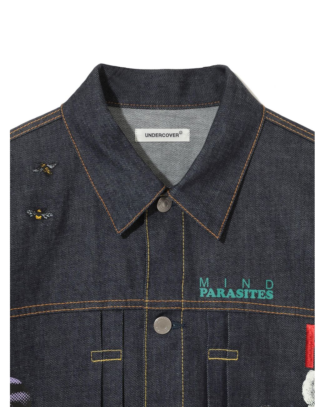 Undercover Black Denim Shirt for men