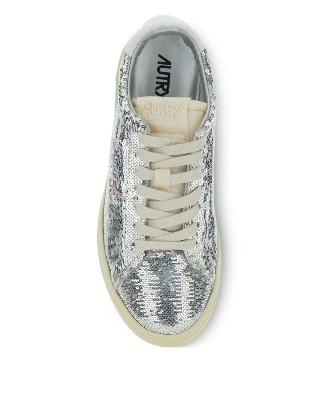 Autry Gray Sneaker Flash