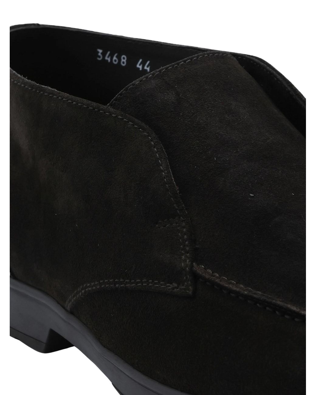 Doucal's Black Suede Desert Boots for men