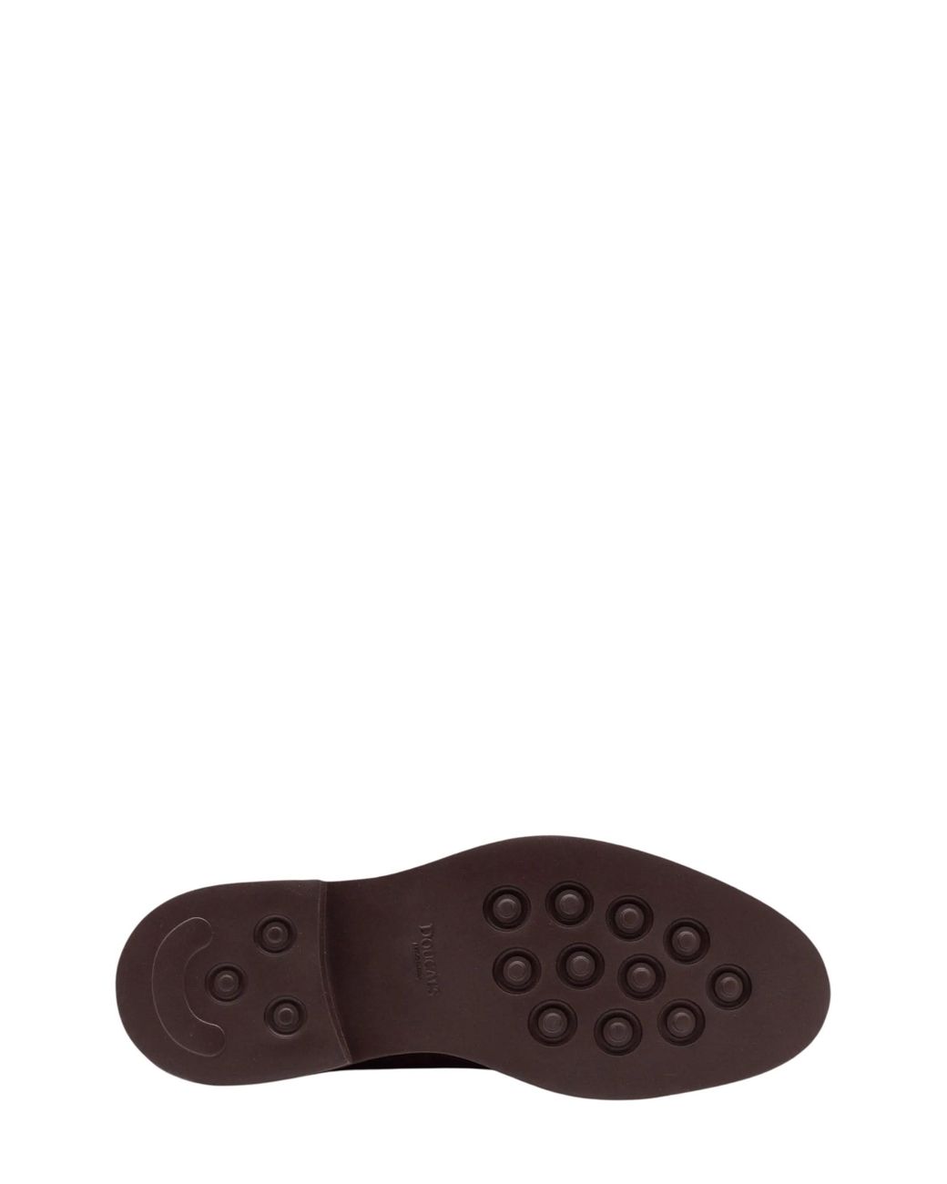 Doucal's Brown Tassel Suede Loafers for men