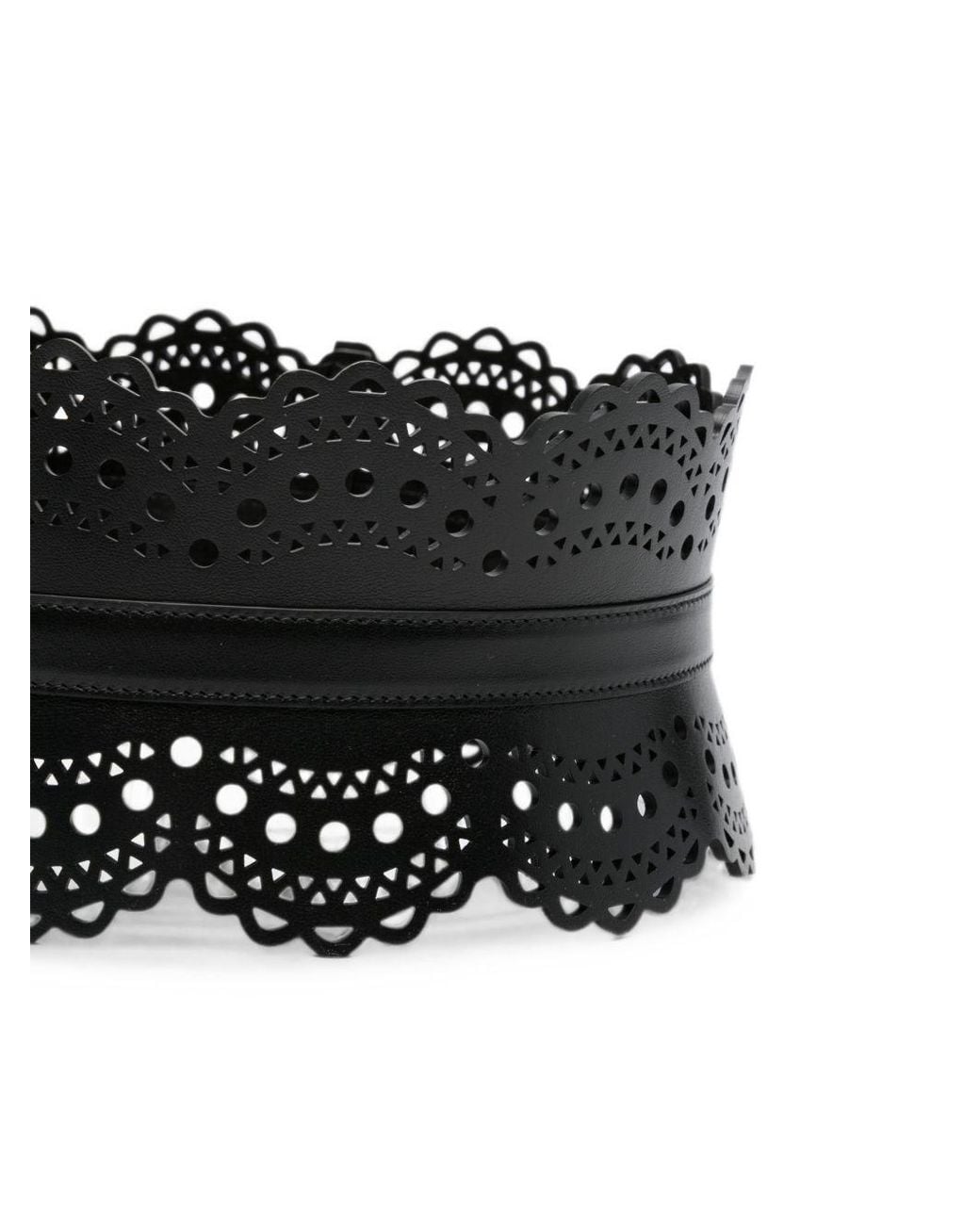 Alaïa Black Vienne Bustier Belt
