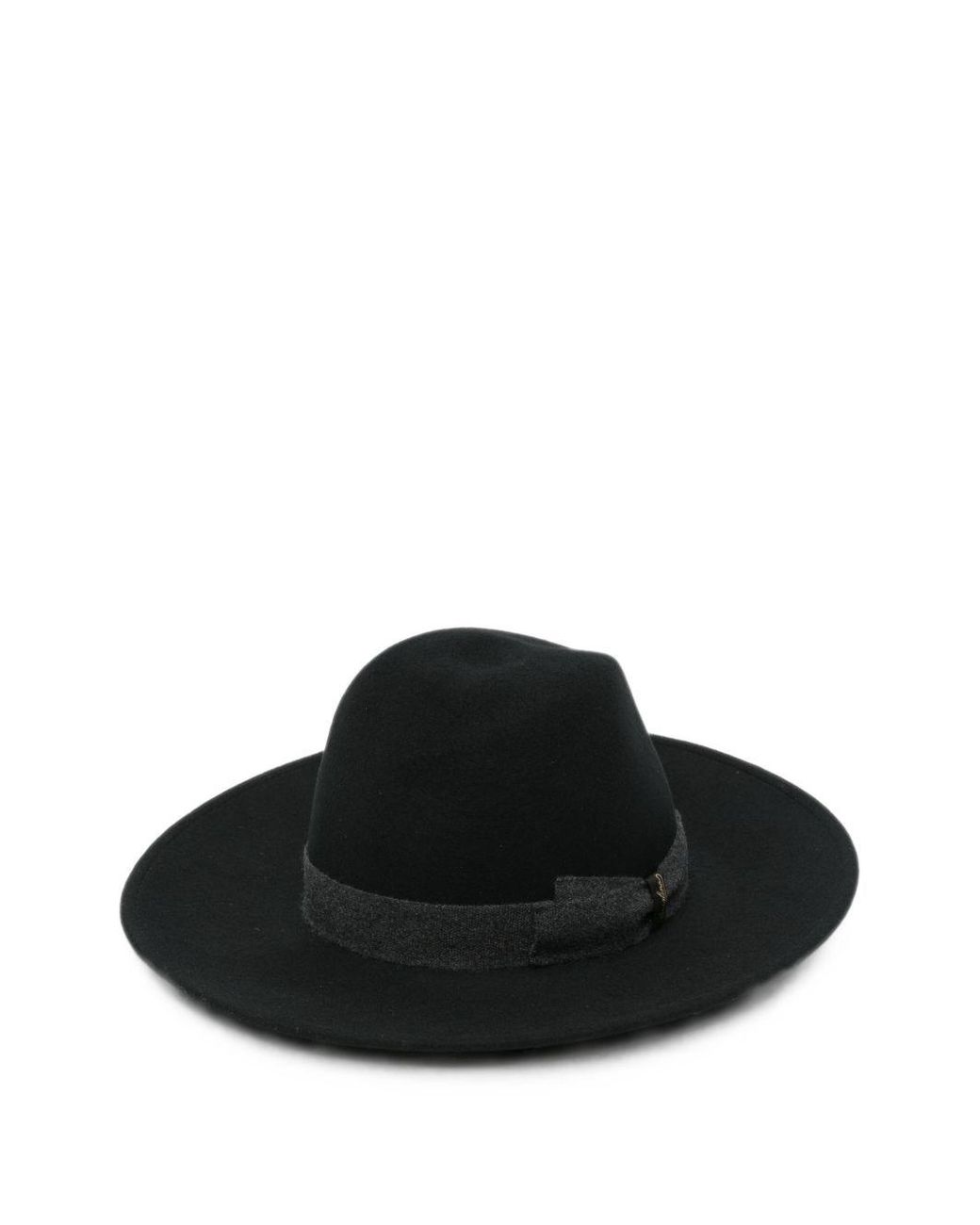 Borsalino Black Deva Wool Hat