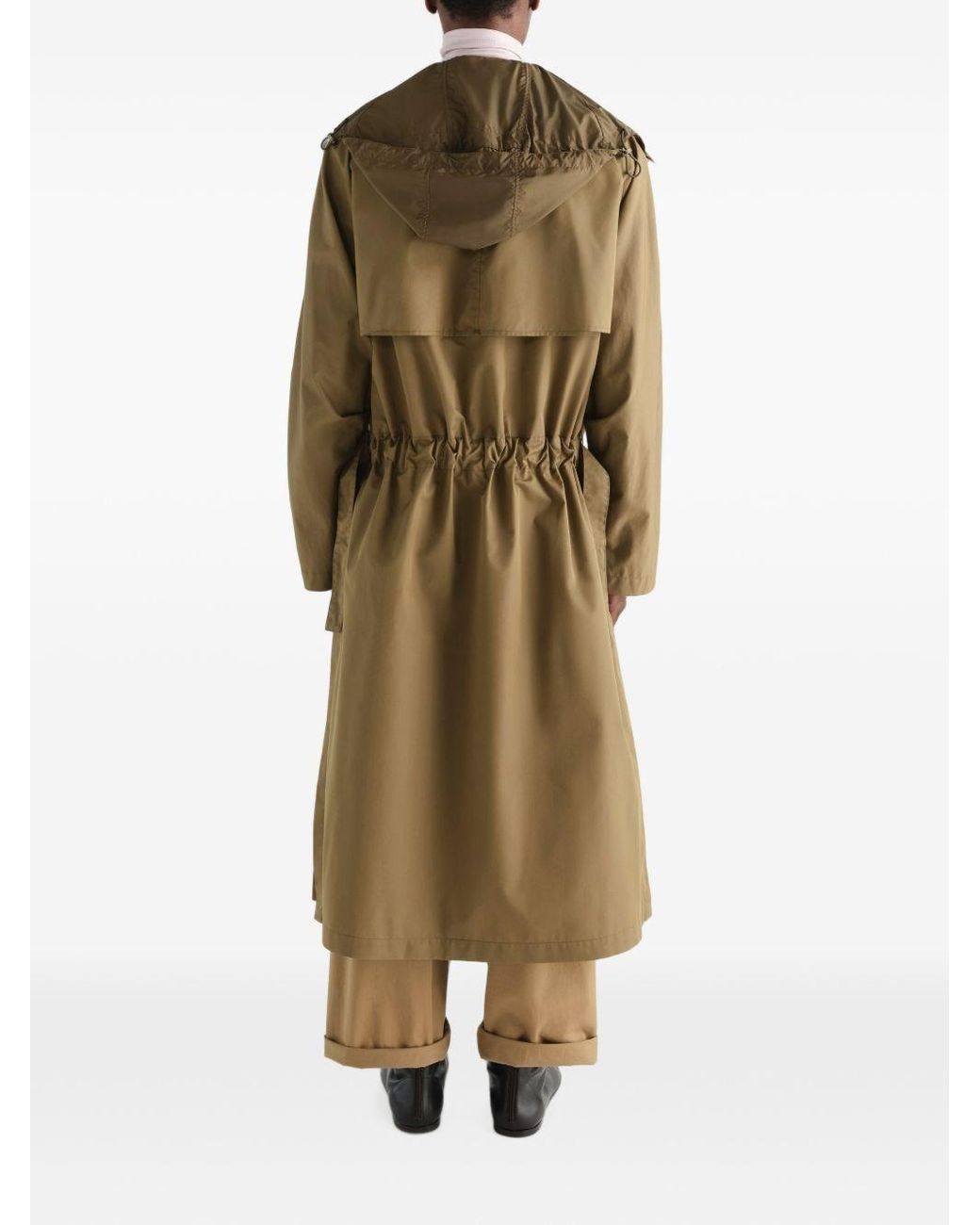 Lemaire Natural Nylon Trench Coat