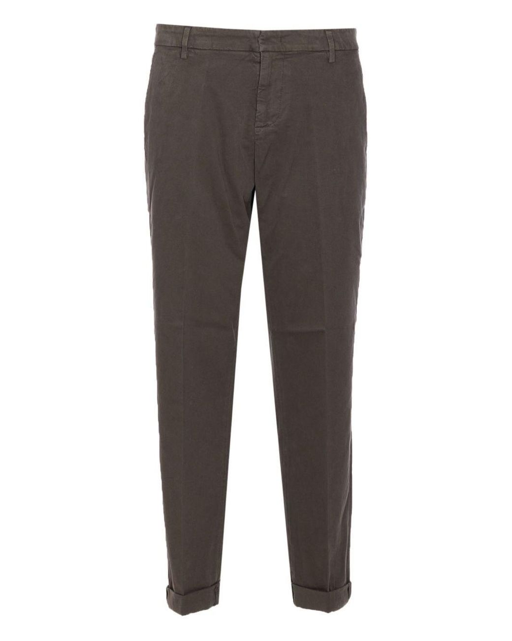 Dondup Gray Gaubert Relax Pants for men