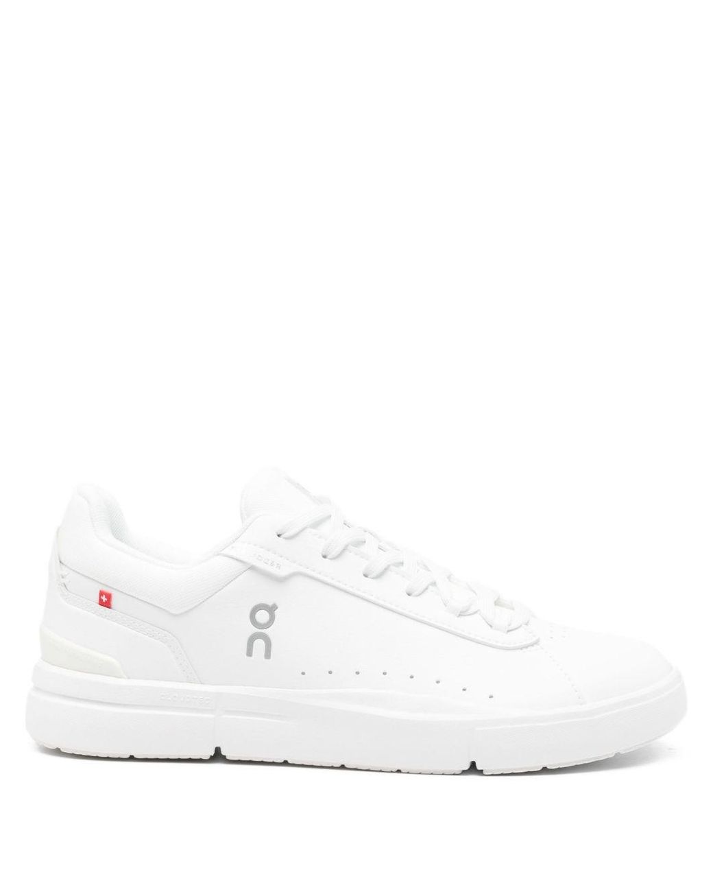 On Shoes White The Roger Advantage Sneakers for men