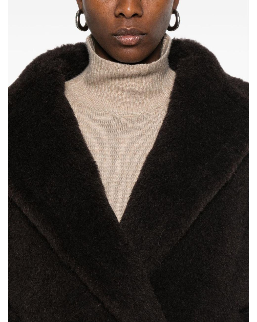 Max Mara Black Tedgirl Coat