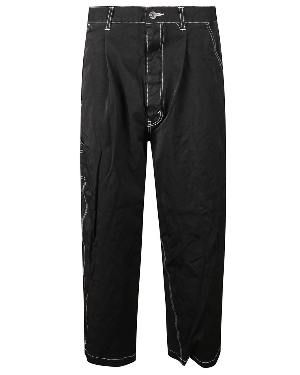 Comme des Garçons Black Cotton Jeans for men