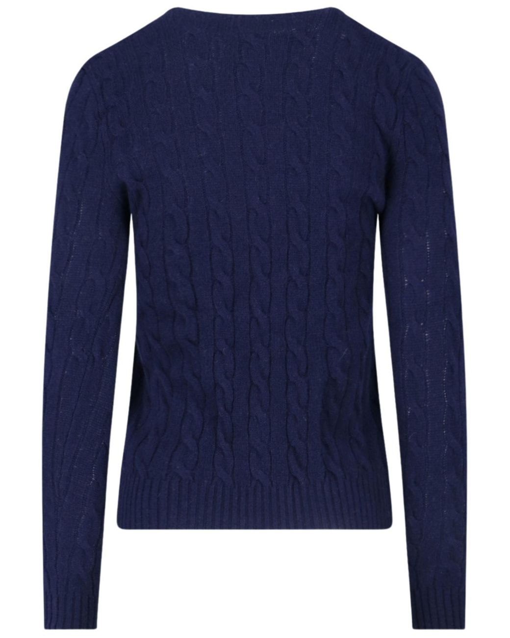 Ralph Lauren Blue Maglia G.Collo