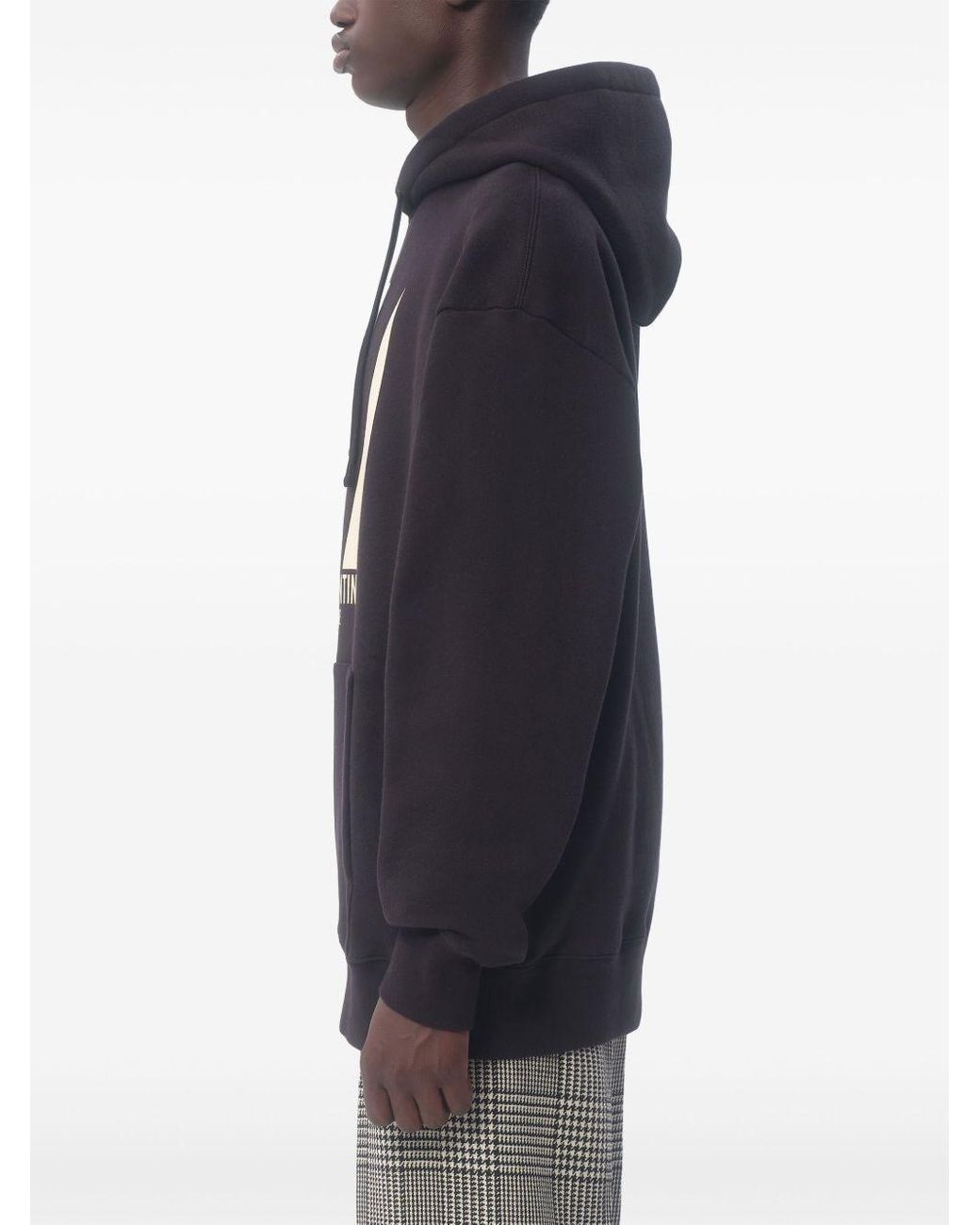 Valentino Black Cotton Sweatshirt for men