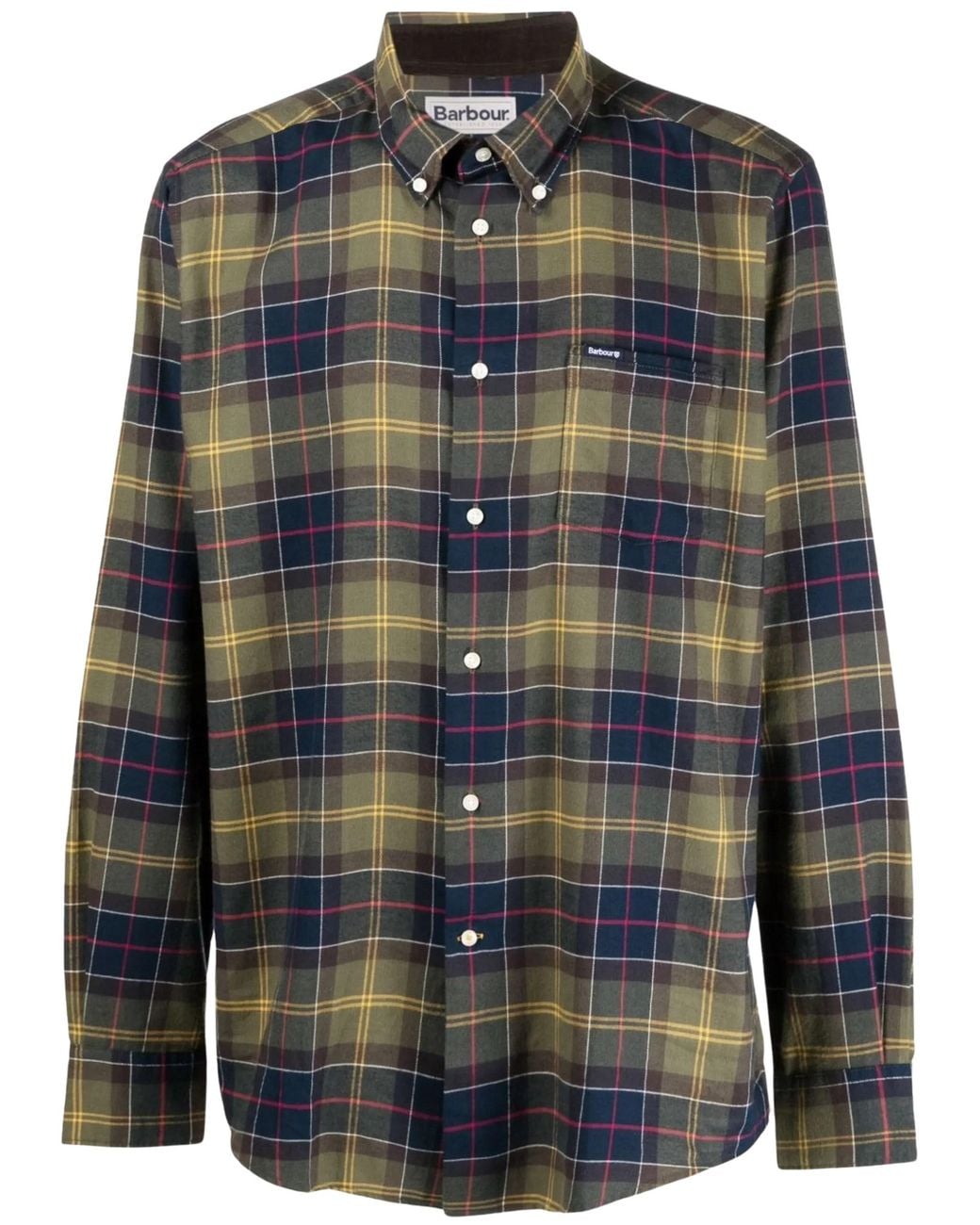 Barbour Blue Shirt Fortrose for men