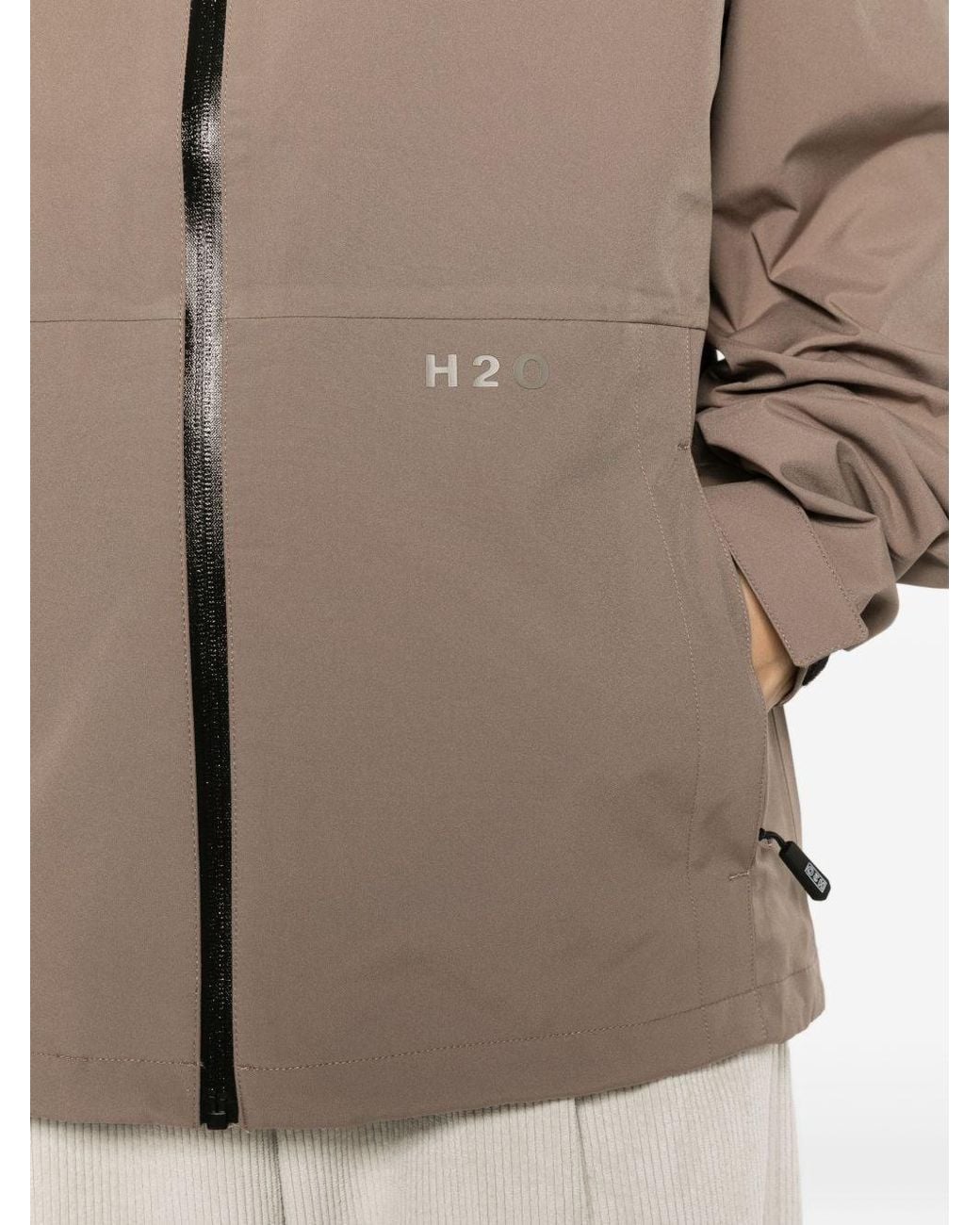 H2O SPORTSWEAR Brown Bornholm Rain Jacket