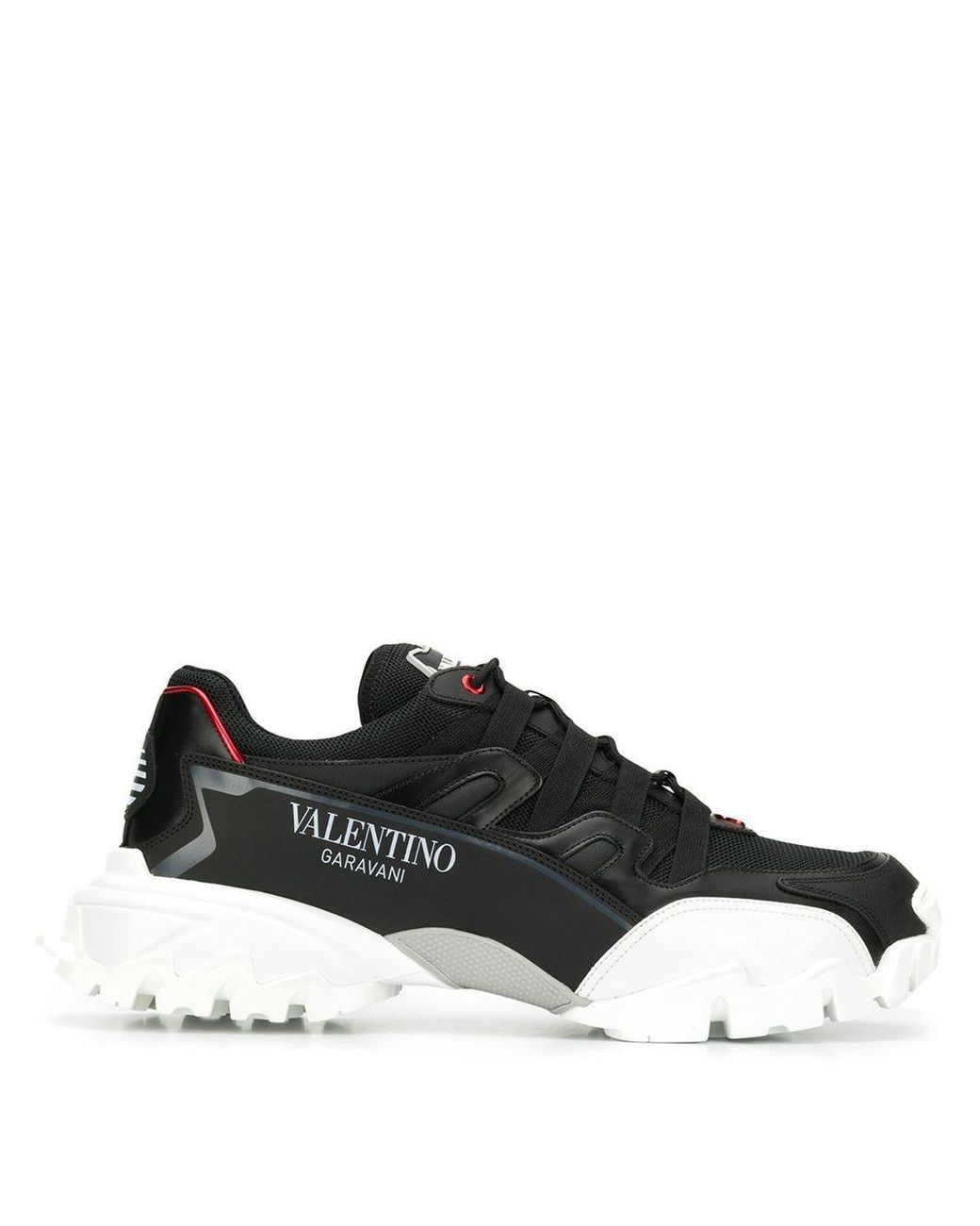 Valentino Garavani Climber Leather Sneakers in Black for Men - Lyst