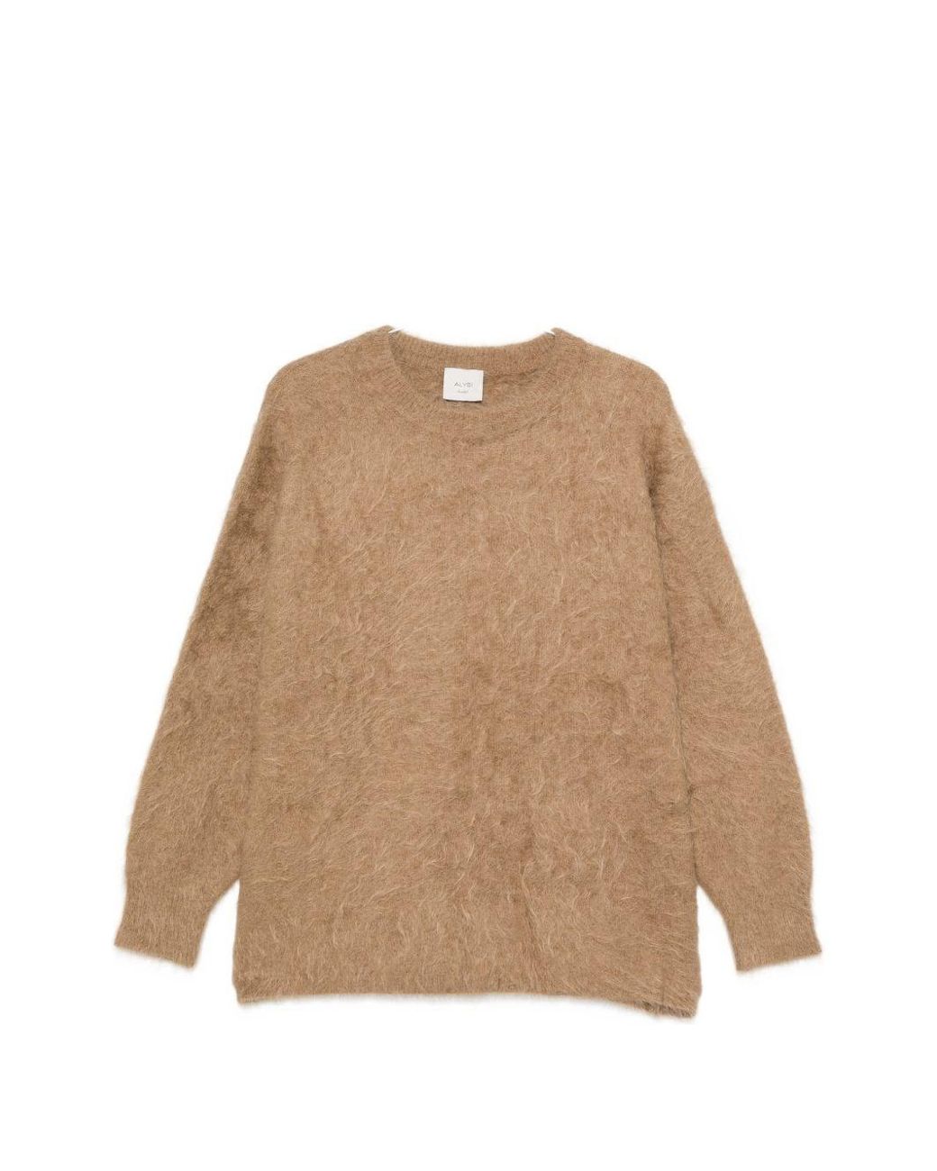 Alysi Natural Wool Crewneck Jumper
