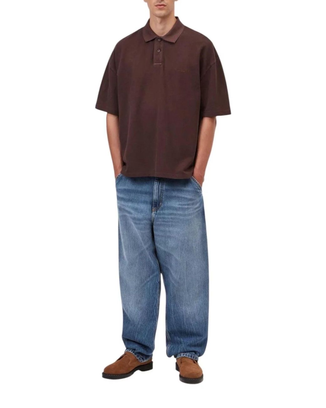 Carhartt Blue Denim Jeans for men
