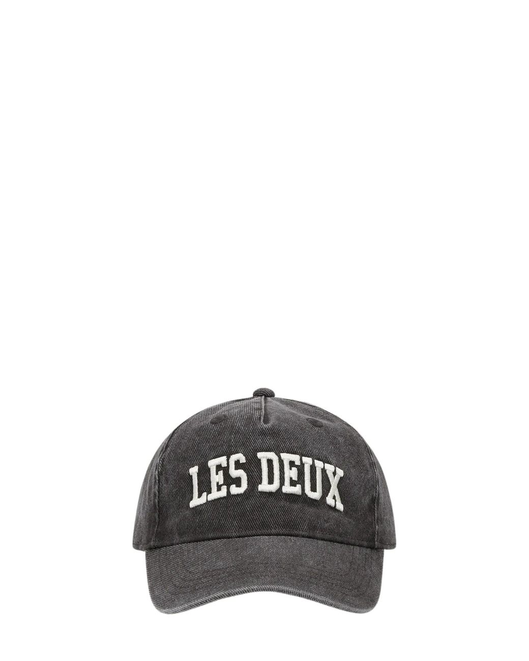 Les Deux Black Collage Washed Soft Baseball Cap for men