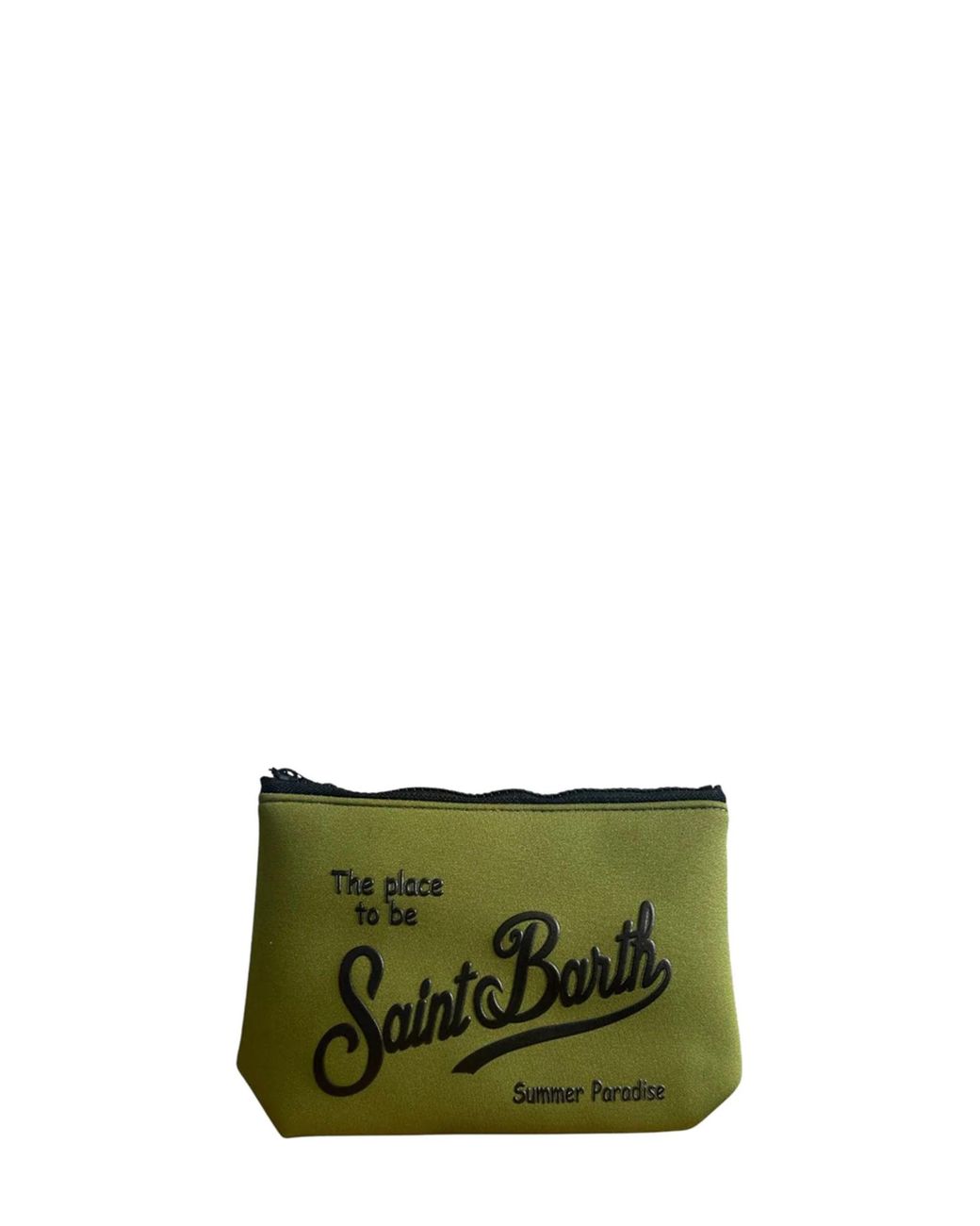 Mc2 Saint Barth Green Aline Clutch Bag for men