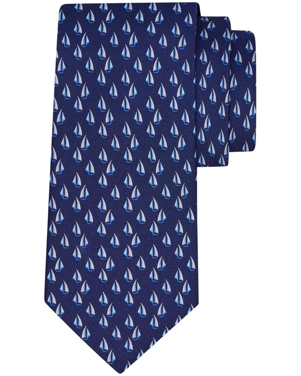 Ferragamo Blue Catamarano Tie By for men