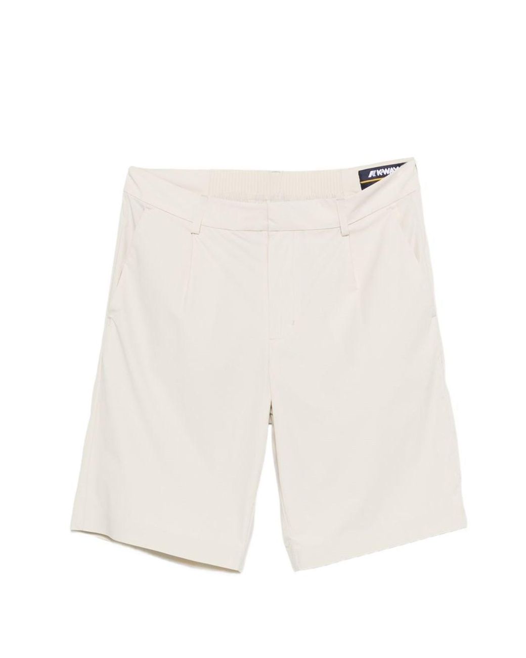 K-Way White Bermuda Ilton for men