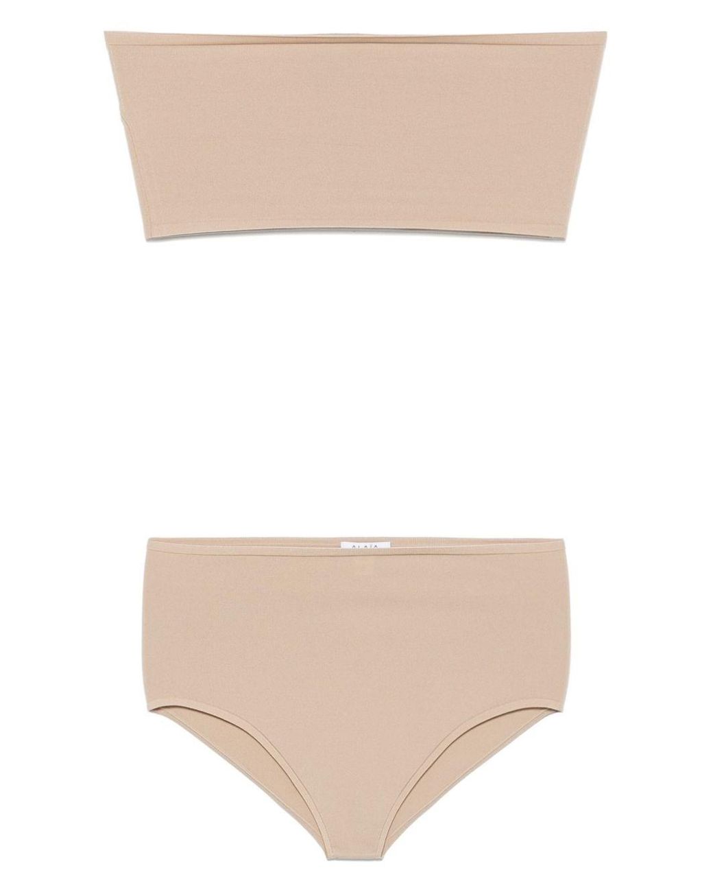 Alaïa Natural Second Skin Lingerie Set
