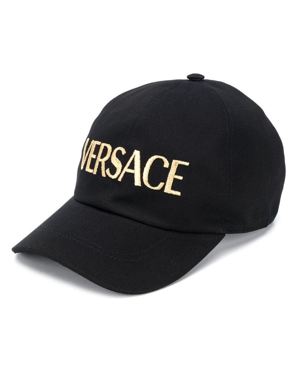 Versace Cotton Logoembroidered Baseball Cap in Black for Men Save 14