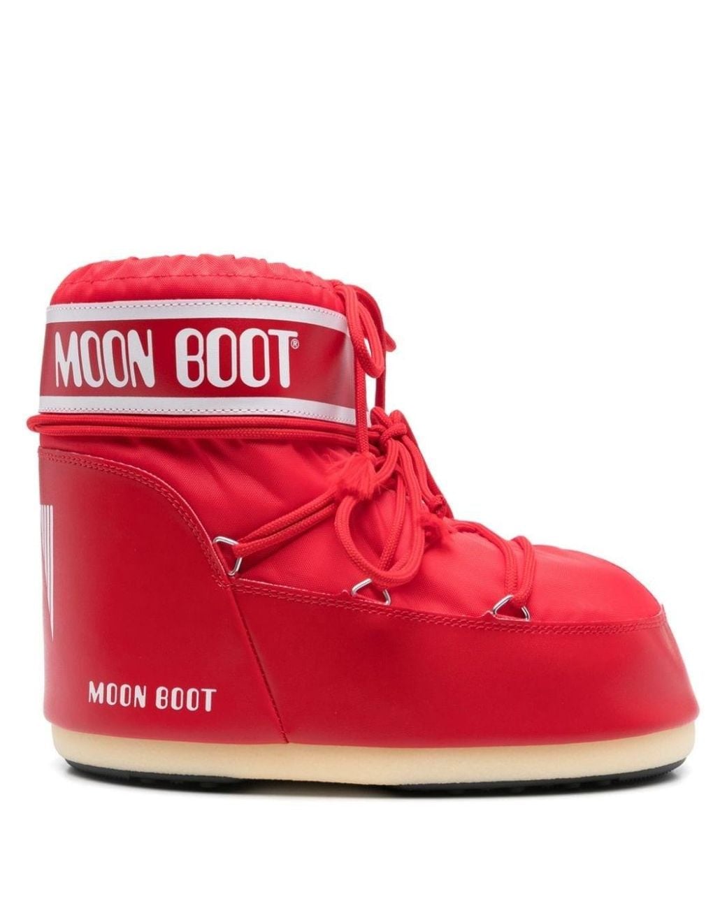 Moon Boot Red Icon Low Snow Boots