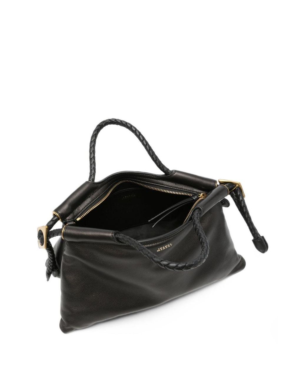 Isabel Marant Black Pipa Leather Handbag