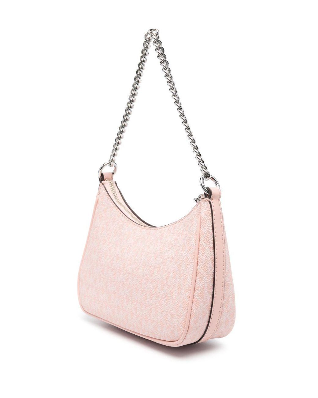 MICHAEL Michael Kors Jet Set Charm Small Logo Shoulder Bag - Pink pour  femmes