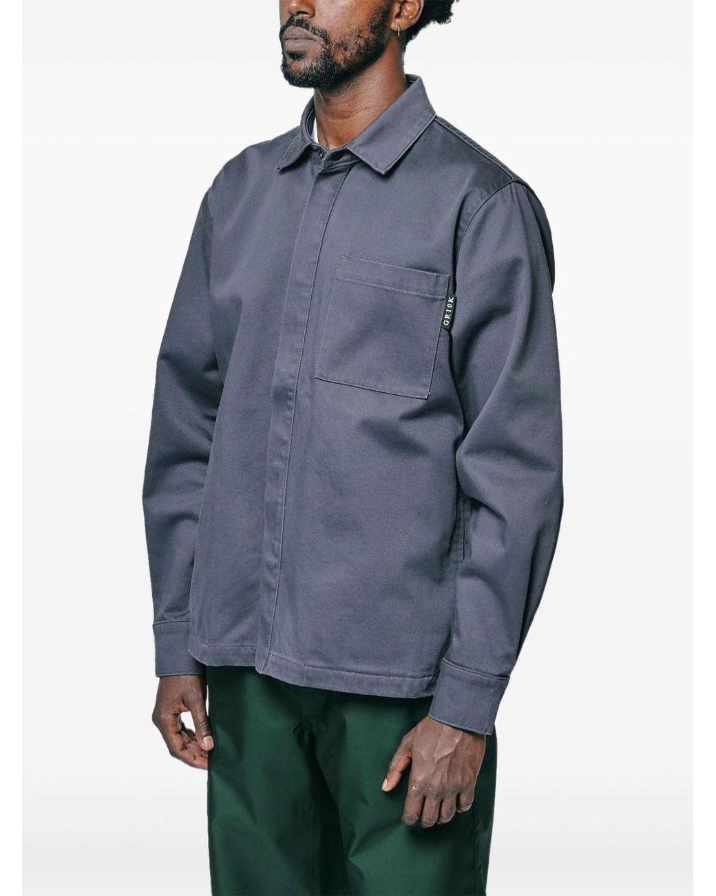 GR10K Blue Logo Shirt for men