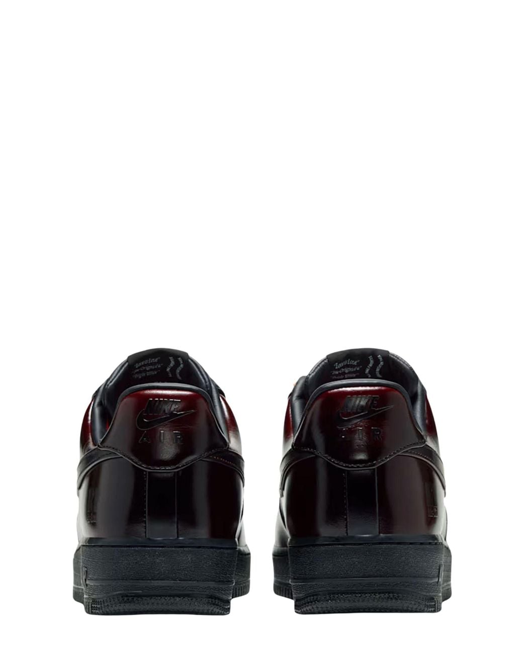 Nike Black Air Force 1 Low '07 Family Reunion "Air Soul" Sneakers for men