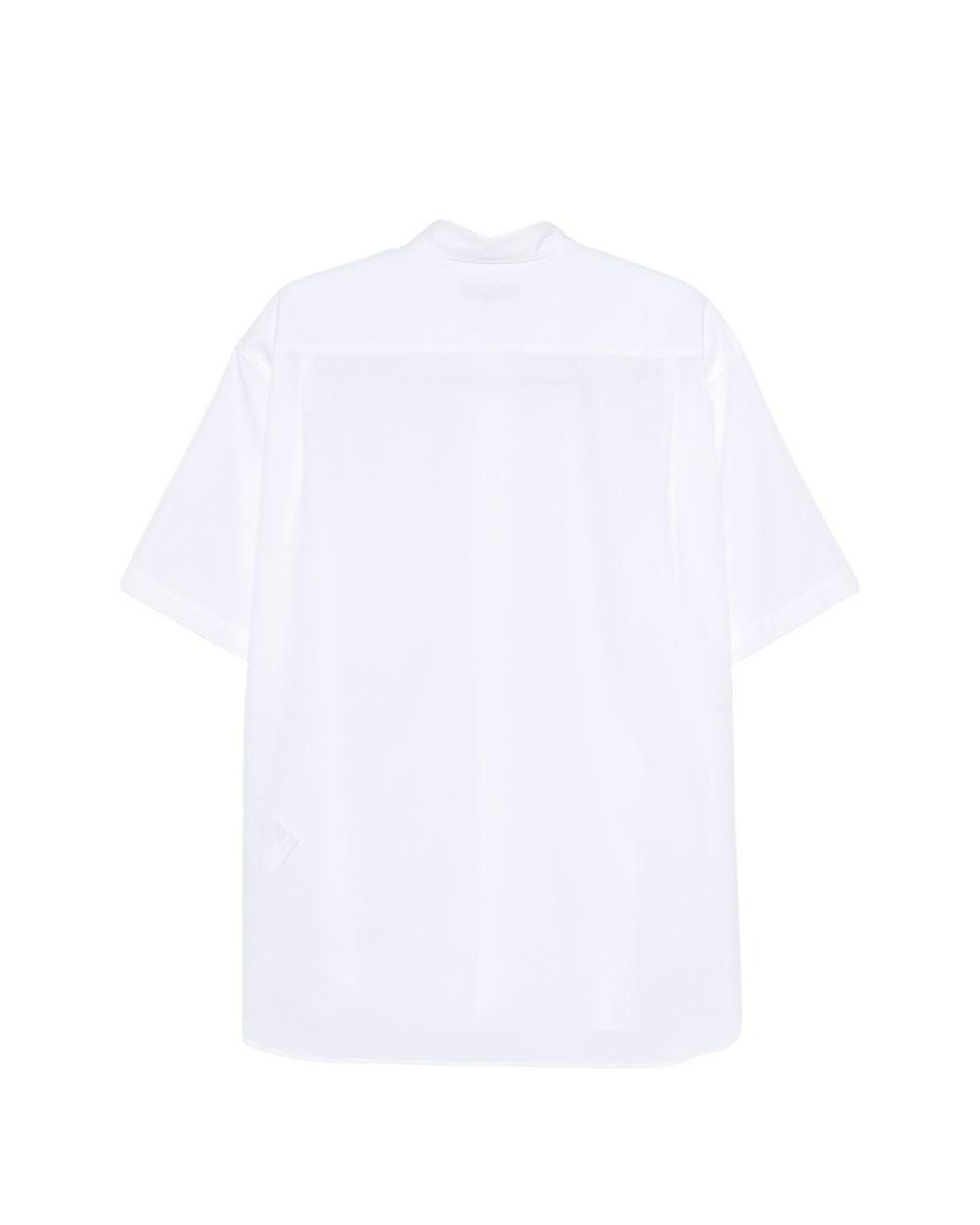 Comme des Garçons White Logo Shirt for men