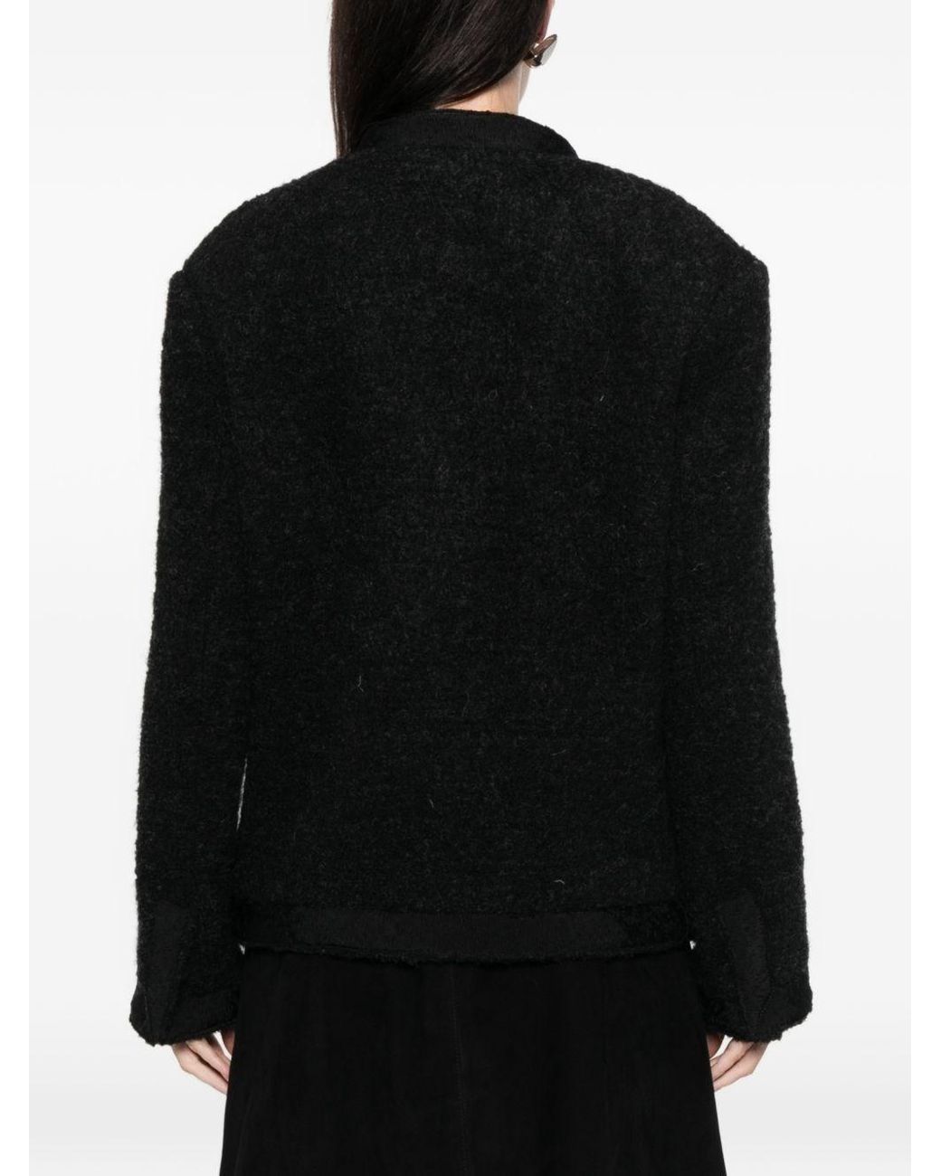 LN22 Black Wool Jacket