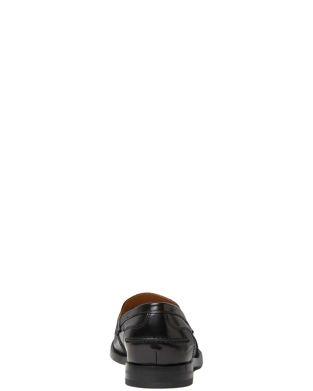 Fendi Black Ateneo Calfskin Loafers for men