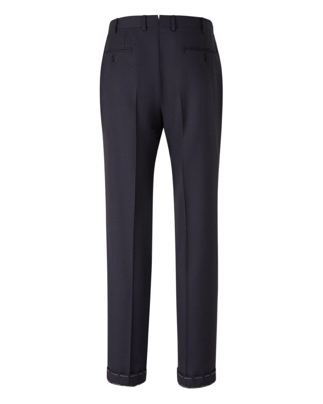 Brioni Blue Wool Single-Breasted Suit for men