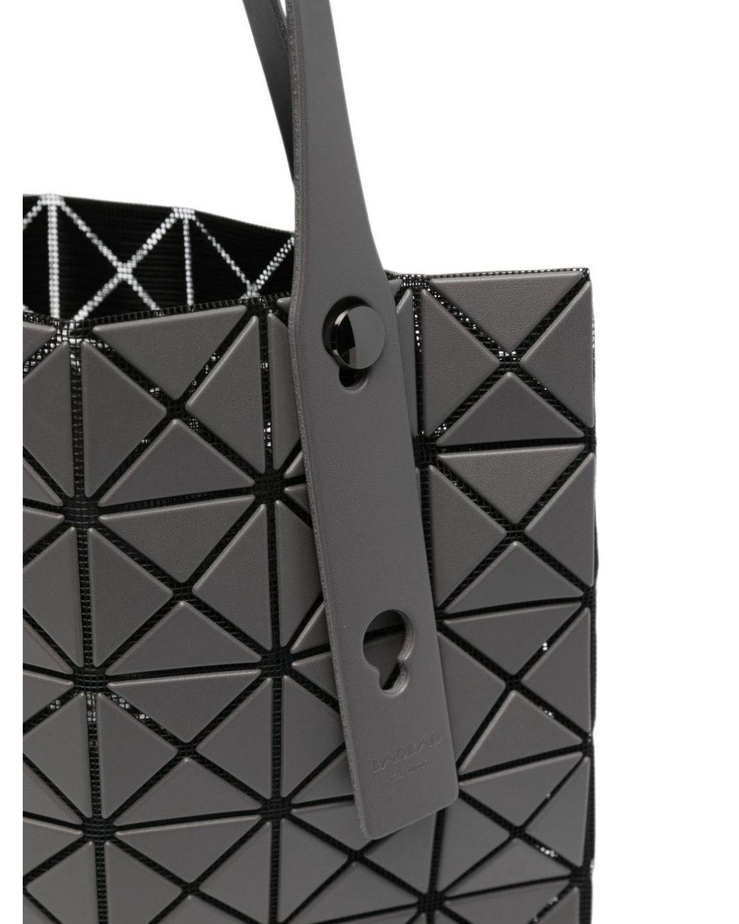 Issey Miyake Black Prism Matte Tote Bag