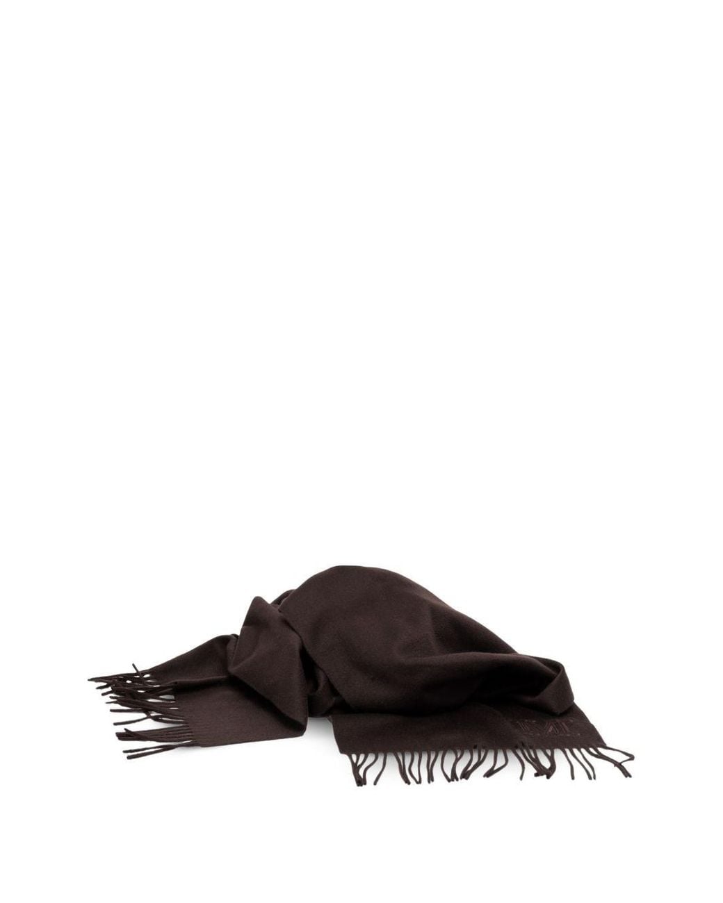 Max Mara Black Cashmere Scarf