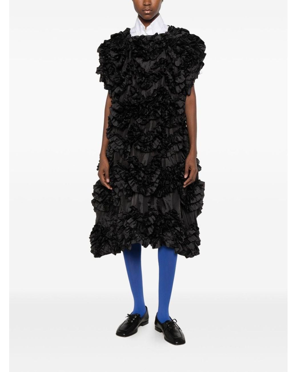 Comme des Garçons Black Taffetas Short Dress Comme Des Gar