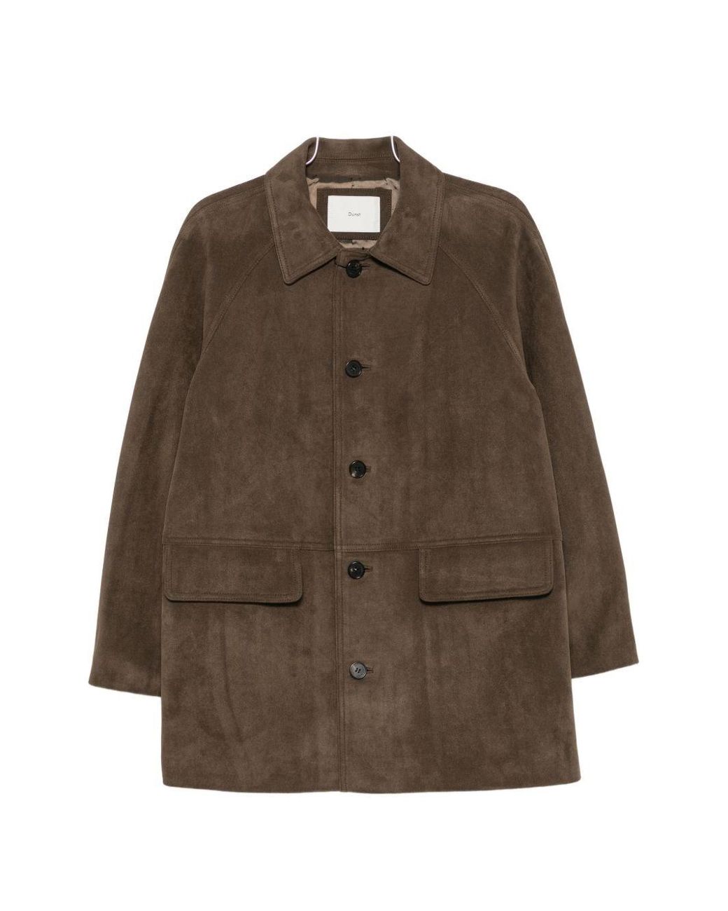 DUNST Brown Synthetic Leather Jacket