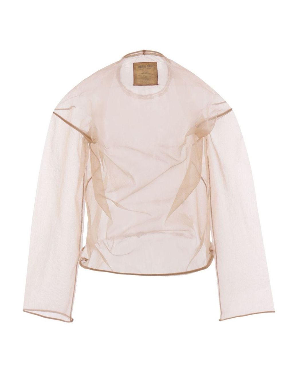 Uma Wang Pink Cashmere Turtle-Neck Sweater